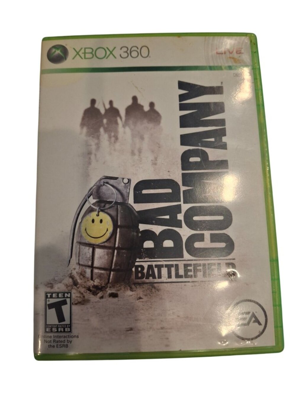 Battlefield Bad Company Xbox 360 2008 EA DICE FPS Military Shooter Video Game